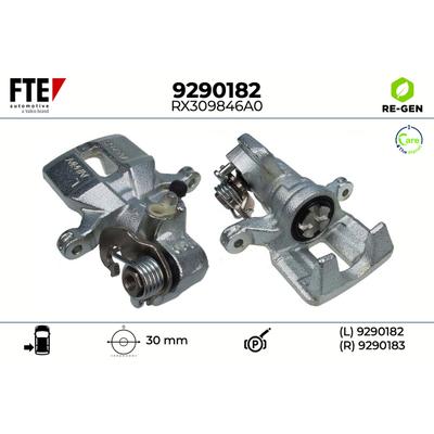 FTE Bremssattel 9290182 Hinterachse links für HONDA