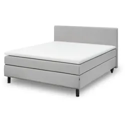 RUF Betten Boxspringbett Cento 180 x 200 cm Stoff Beige