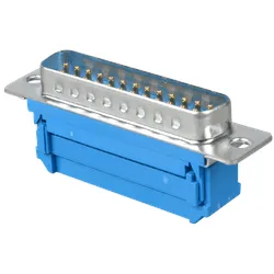 D-SUB ST 25FB - D-SUB-Stecker, 25-pol, Flachbandkabel, ohne Isolator