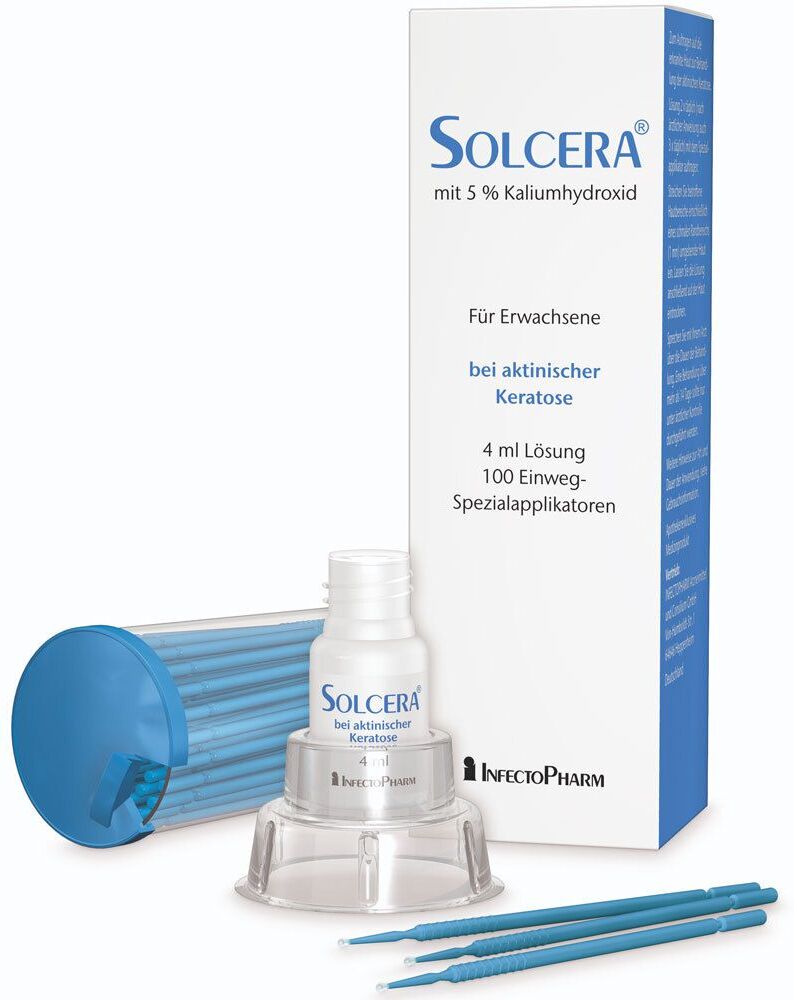 Solcera Lösung zum Auftragen auf die Haut 4 ml