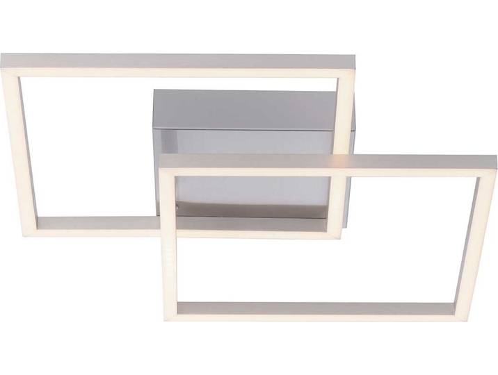 Plafonnier LED\, couleur acier\, mobile\, L 35\,9 cm