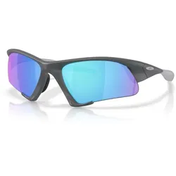 OAKLEY Sonnenbrille Suture Jacket Matte Carbon | Prizm Sapphire Polari