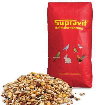 Supravit Reise Taubenfutter 25kg ohne Weizen | hochwertiges Futter für Tauben | optimale Körnermischung vor der Reise für Zucht Tauben | unterstützt die Kondition und Leistungsfähigkeit