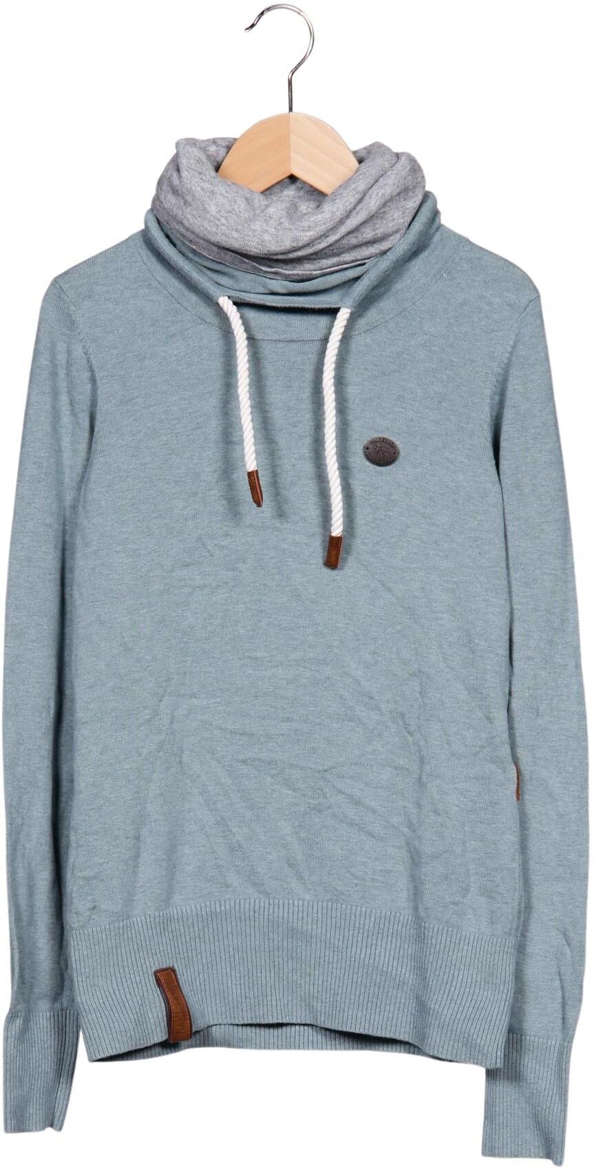 Naketano Damen Pullover, Hellblau, Gr. S, Baumwolle - Second Hand