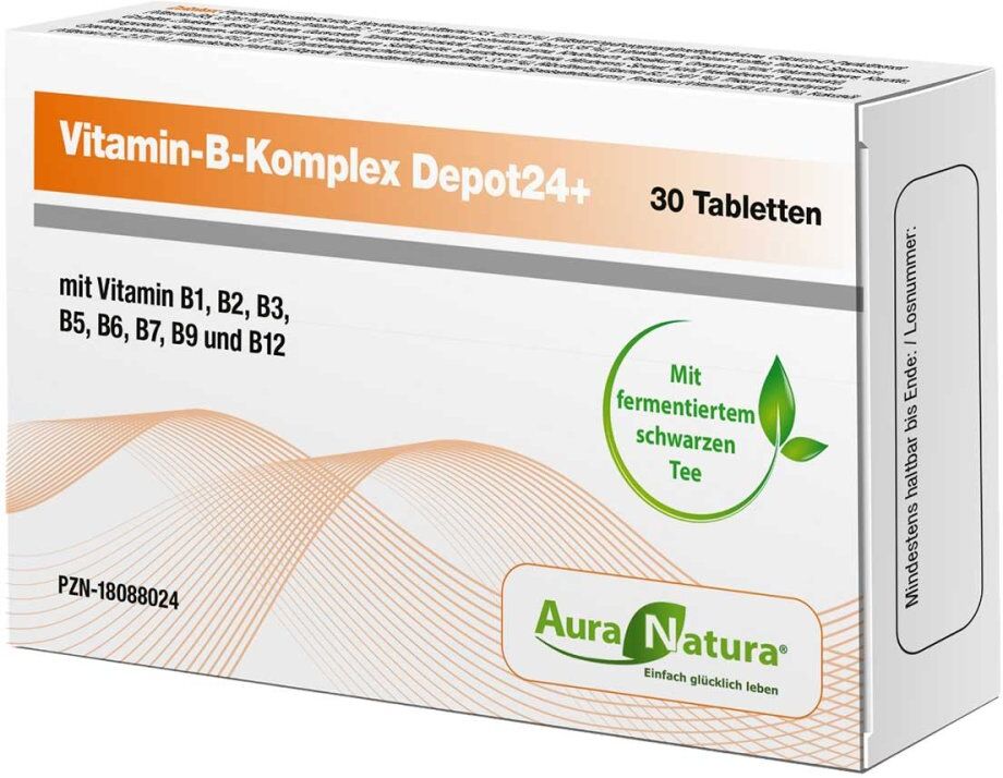 AuraNatura Vitamin B-Komplex Depot24+ Tabletten