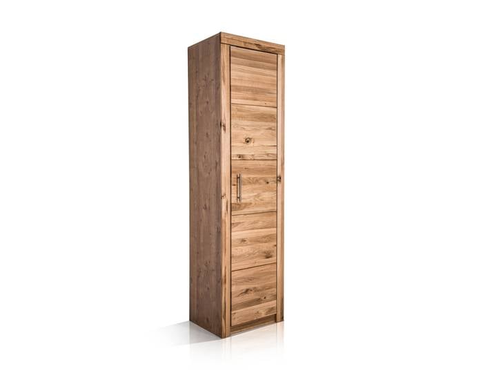 OFFICE FOUR Aktenschrank schmal, Material Teilmassiv