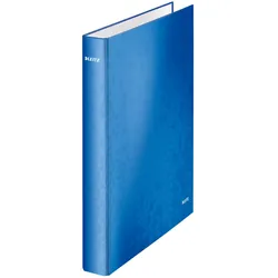 LEITZ Ringbuch 2-Ringe DIN A4 4 cm blau