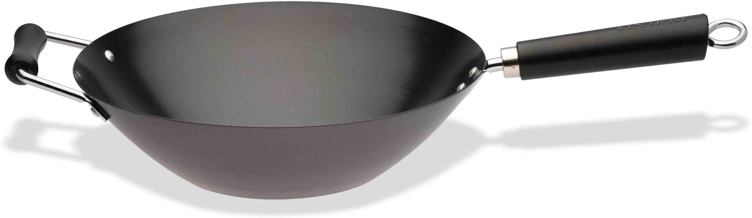 Wok KEN HOM "Excellence 35 cm", schwarz, Pfannen, Wok schwarz Einheitsgröße