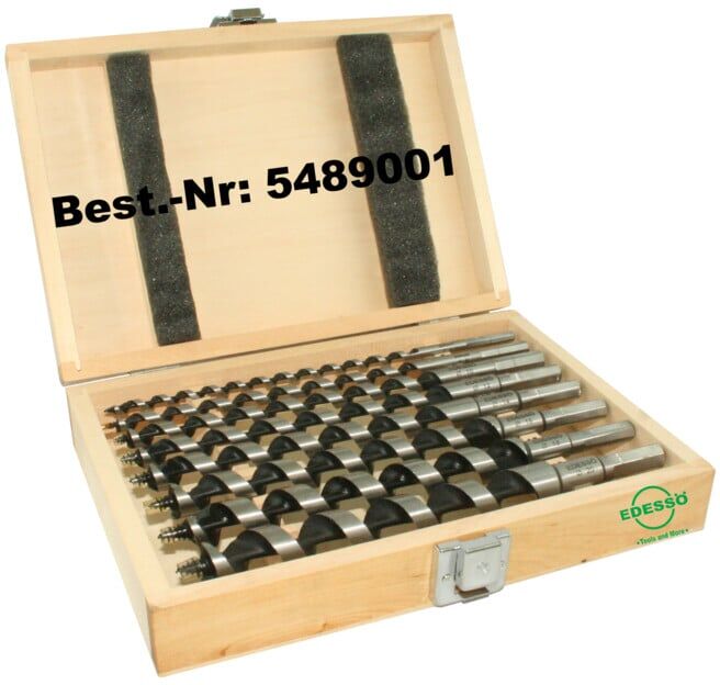 EDESSÖ SB5 SP set de mèches de tarière en acier 8 pièces (5489001)