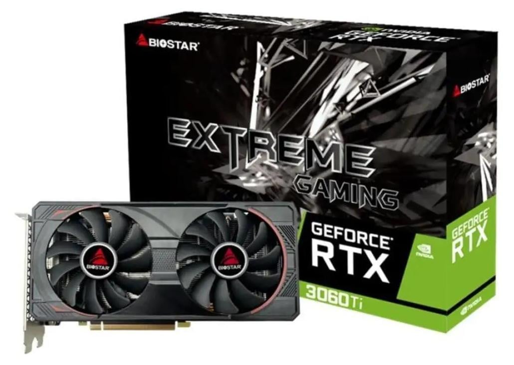 Biostar GeForce RTX 3060 Ti 8GB videokaart