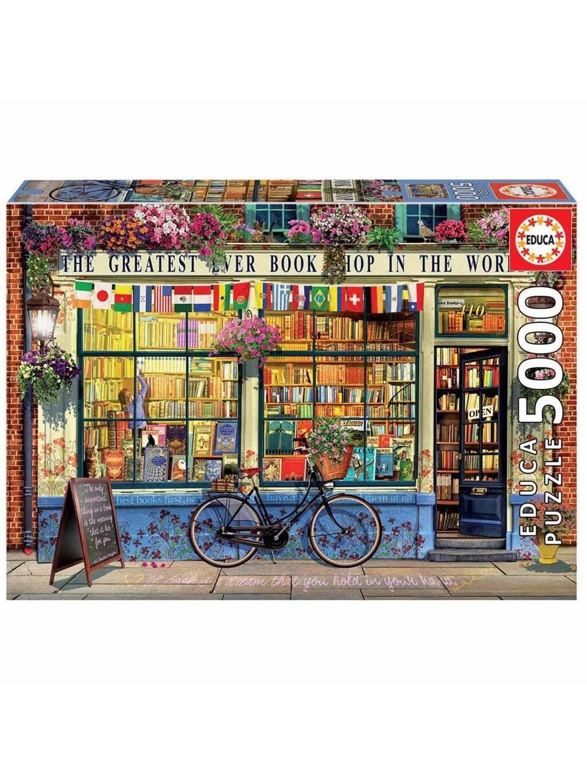 Educa 5000 Greatest bookshop in the world 2D Puzzles