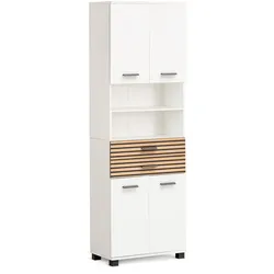 Tchibo - Hochschrank »Katta« - 60x32,5x181cm - schwarz -