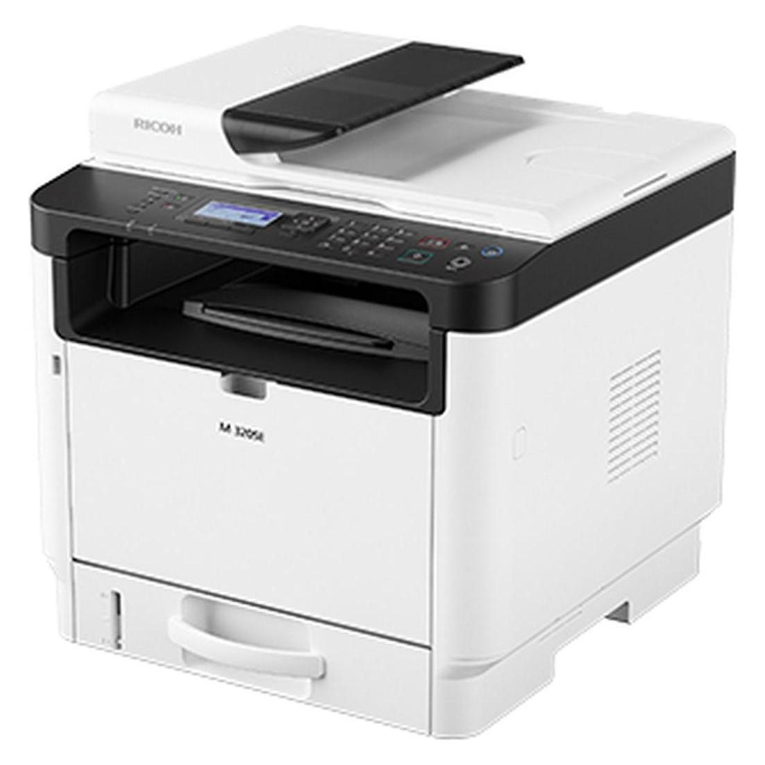 Ricoh M 320SE (434088) Printer Laser B/W MFP A4 32 ppm USB Ethernet LAN (Laser, Schwarz-Weiss) (434088)