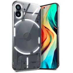 moex Aero Case Nothing Phone (2) durchsichtig aus Silikon
