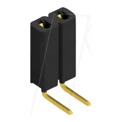 FIS BL 3 2G - Buchsenleiste, 1-reihig, 1 x 2 - 2,54 mm