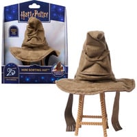 Wizarding World Harry Potter - Mini Sprechender Hut, Spielfigur mit Hocker