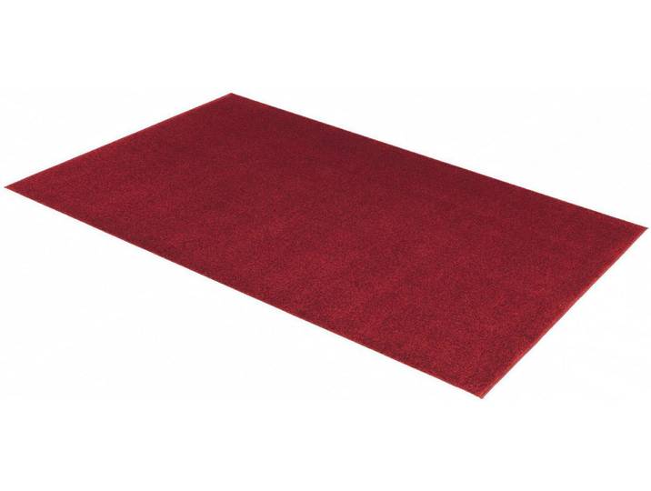 Teppich ASTRA Samoa Uni Gr. 4, rot, B:160cm H:20mm L:230cm, Kunstfaser, Teppiche, Teppich, hochwertiger Kurzflor in vielen Farben, Wohnzimmer