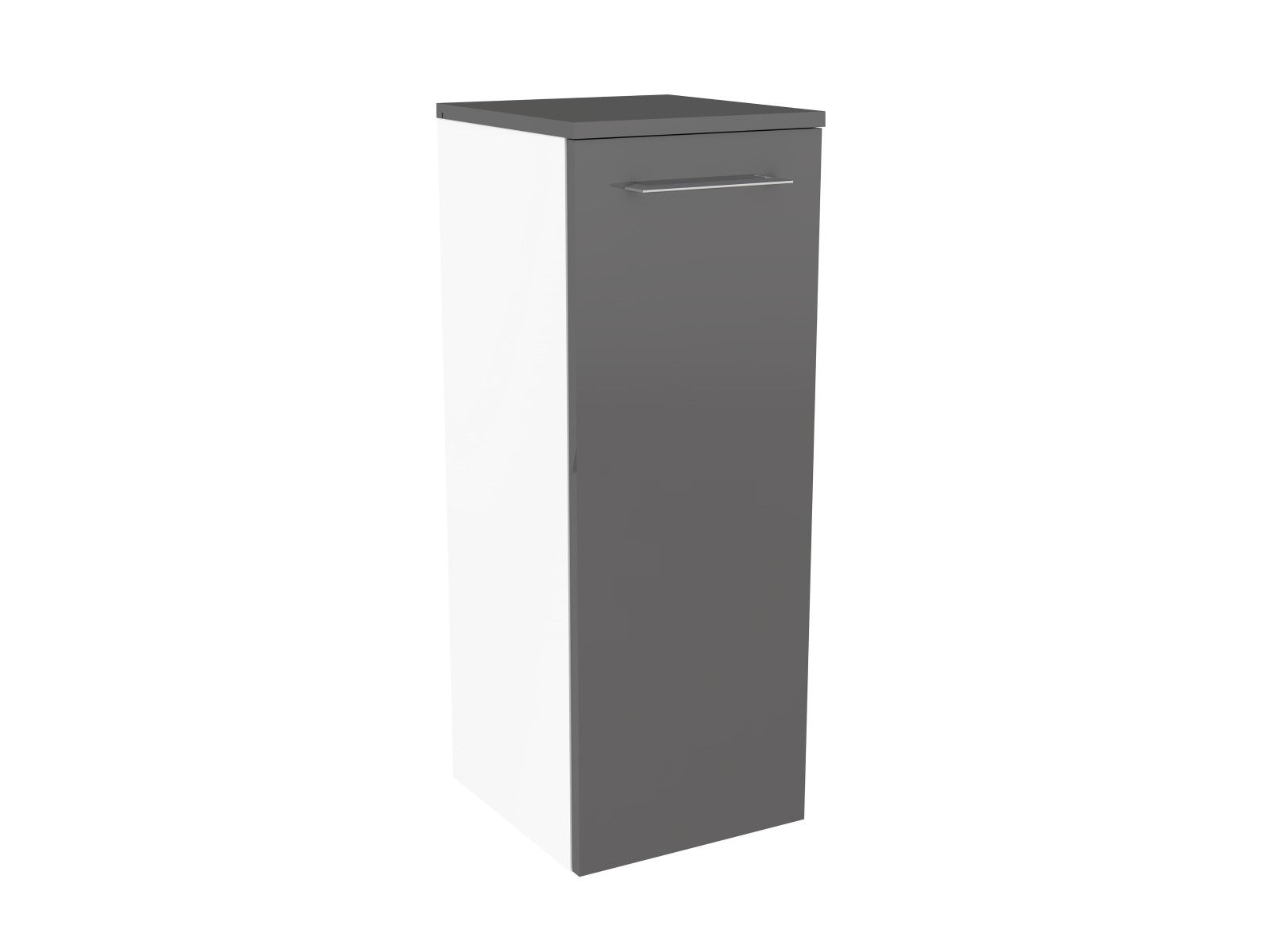 FACKELMANNGMBH LIMA Midi 30,5x81x32, Weiss/BaGr, 1T 16889878