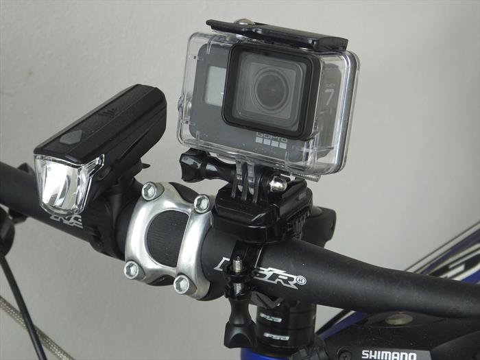 REPORTER Bike Mount 360°gopro Compatibile-platica Nera