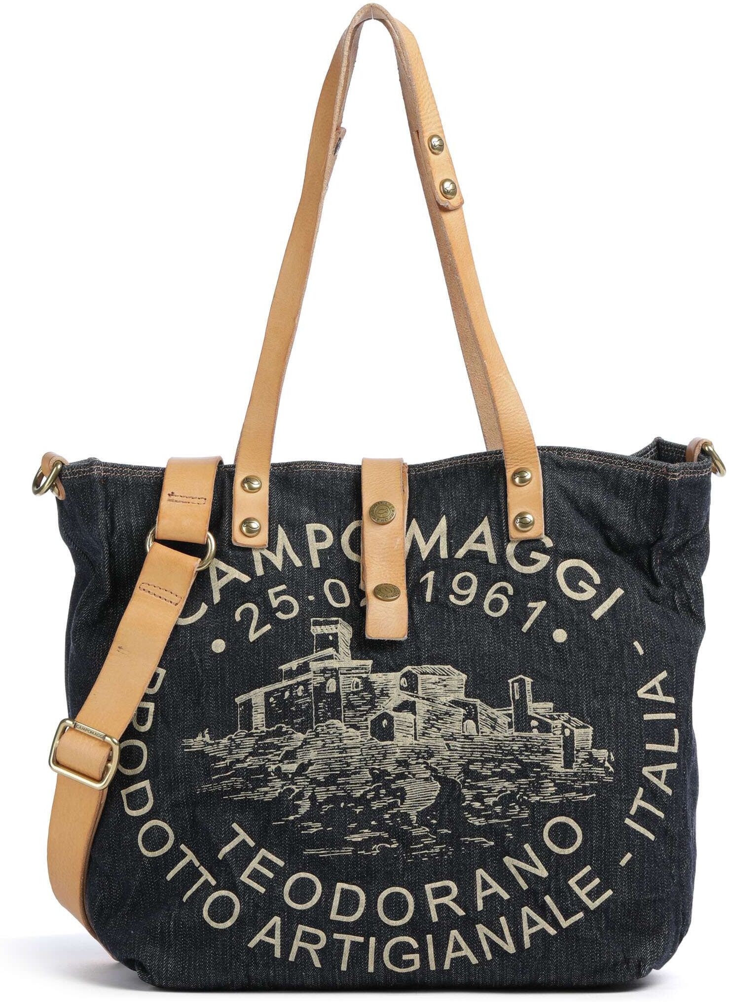 Campomaggi Shopper, blau