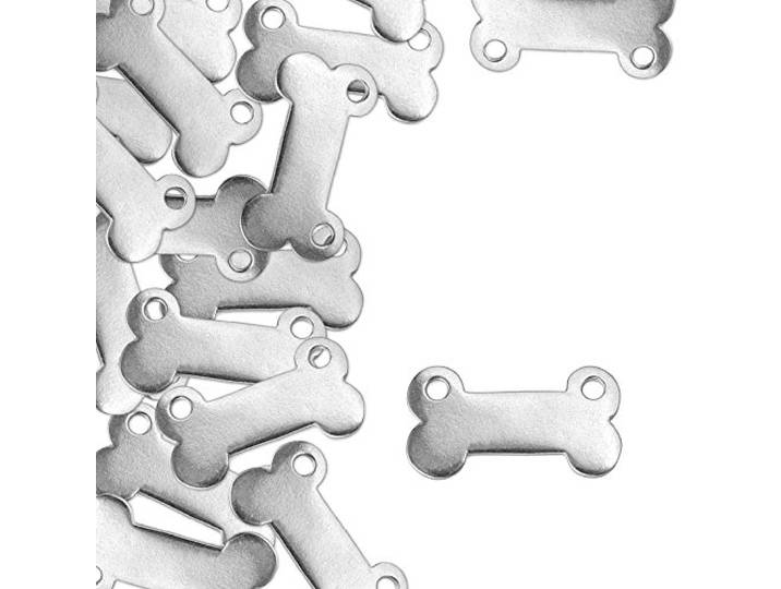 ImpressArt, Pewter Stamping Blanks, Dog Bone, 1 1/8 x 1/2- 24 stuks van ImpressArt Metal Stamps