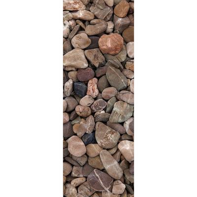 Fototapete ARCHITECTS PAPER "Pebbles", braun (braun, grau), B:1m L:2,8m, Vlies, Tapeten, Steintapete Tapete Natur Braun Panel 1,00m x 2,80m