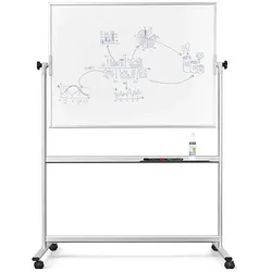 Magnetoplan, Präsentationstafel, MAGNETOP. Mobiles Design Whiteboard CC 1241190liert 2200x1200mm (220 x 120 cm)