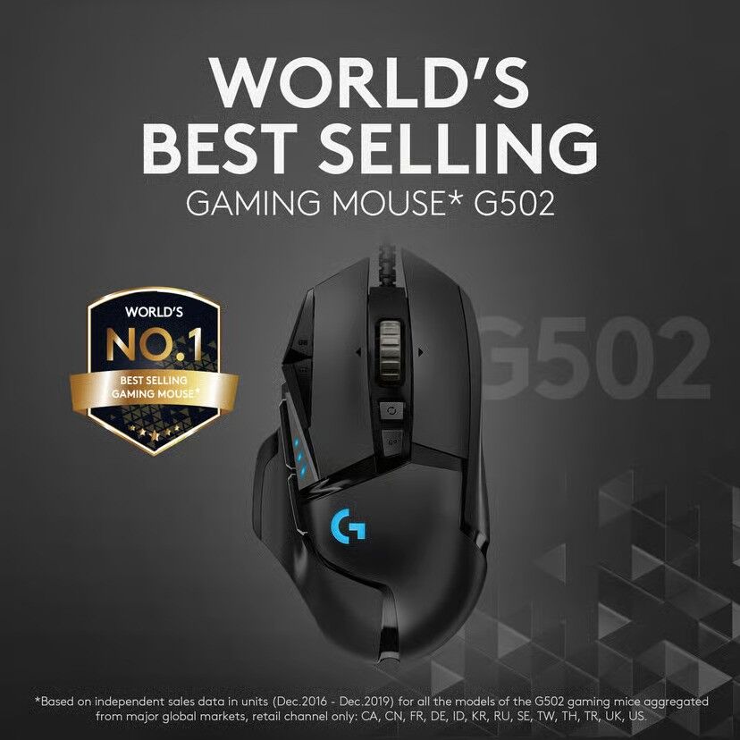 Logitech G502 Hero gamingmus