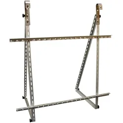 PATONA Universal PV-Modulhalterung waagerecht 20–35° verstellbar – für Balkon Wand Boden Flachdach (30mm Rahmen)