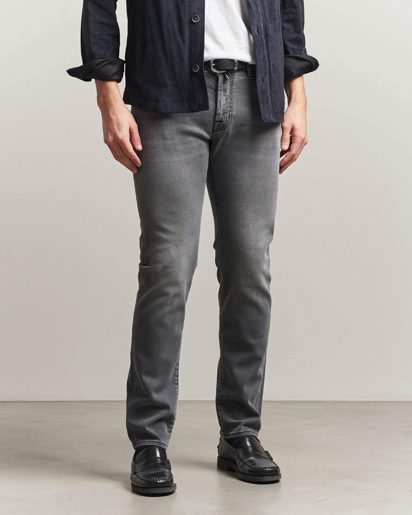 Jacob Cohën Nick Slim Fit Power Stretch Jeans Light Black Wash men W31 Sort