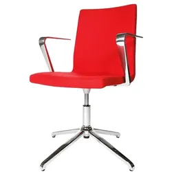 Topstar Besucherstuhl »Cube« höhenverstellbar rot, 51x4252 cm