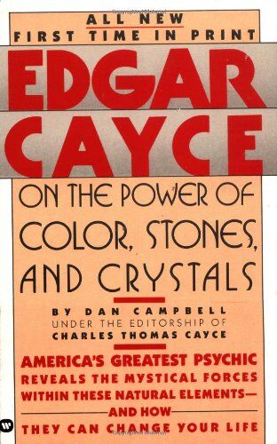 Cayce, Edgar Evans - Edgar Cayce on the Power of Color, Stones, and Crystals - Preis vom 15.10.2026 23:06:25 h