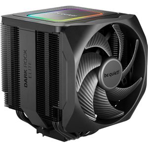 Be-Quiet CPU-Kühler Dark Rock Elite, BK037, PWM, Luftkühler, 280 W TDP, für Intel & AMD, ARGB-LED
