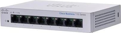 CISCO CBS110 Unmanaged 8-Port GE, Desktop, Ext PS