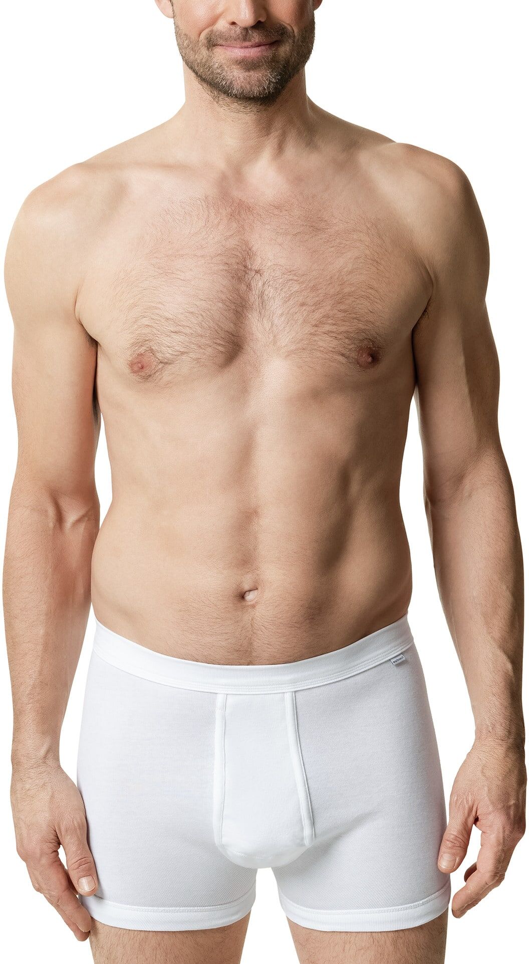 Walbusch Thermo-Shorts 2er-Pack, , Farbe Weiß, 6(L), reine Baumwolle Thermo-Effekt Herren