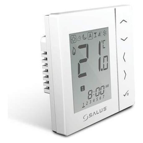 Salus mit Kabel, digitaler Temperaturregler - täglich, 230V (VS35W) (112645)