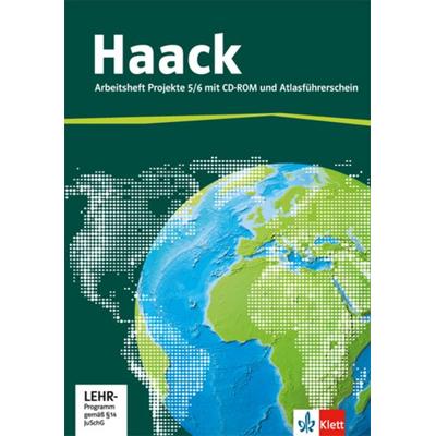 Der Haack Weltatlas für Sekundarstufe 1. Arbeitsheft Projekte 5/6 mit Atlasführerschein und Übungssoftware, Sonstige von , Klett Schulbuchverlag