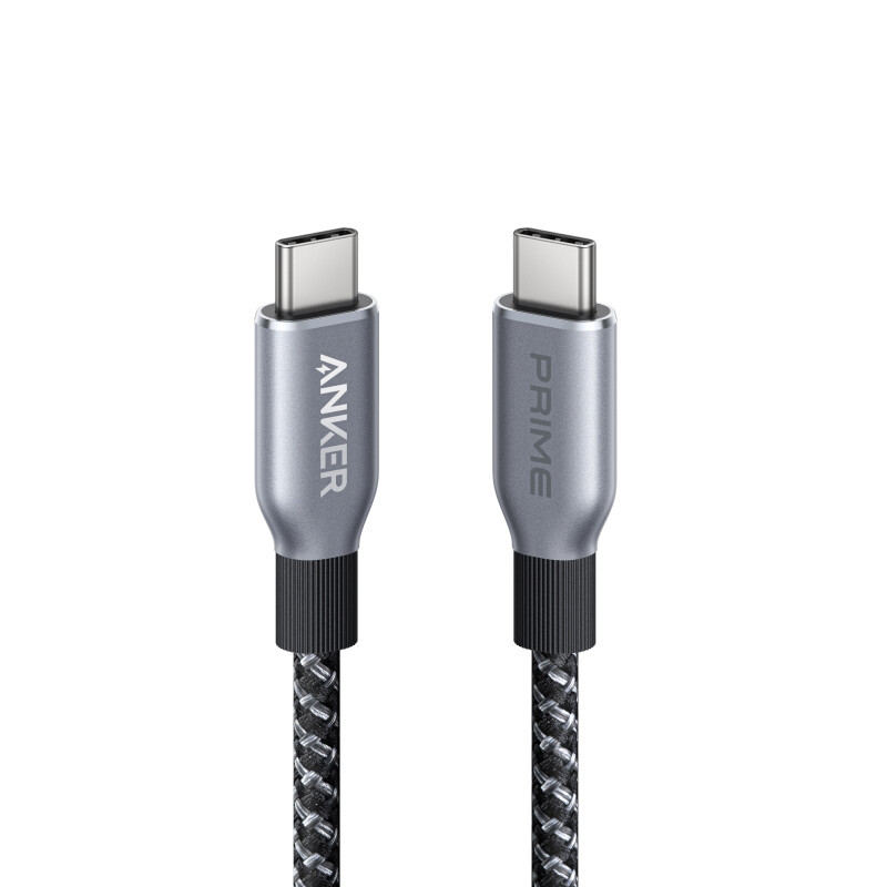 Anker Prime USB-C naar USB-C-kabel, 240 W, 90 cm, gerecycled gevlochten