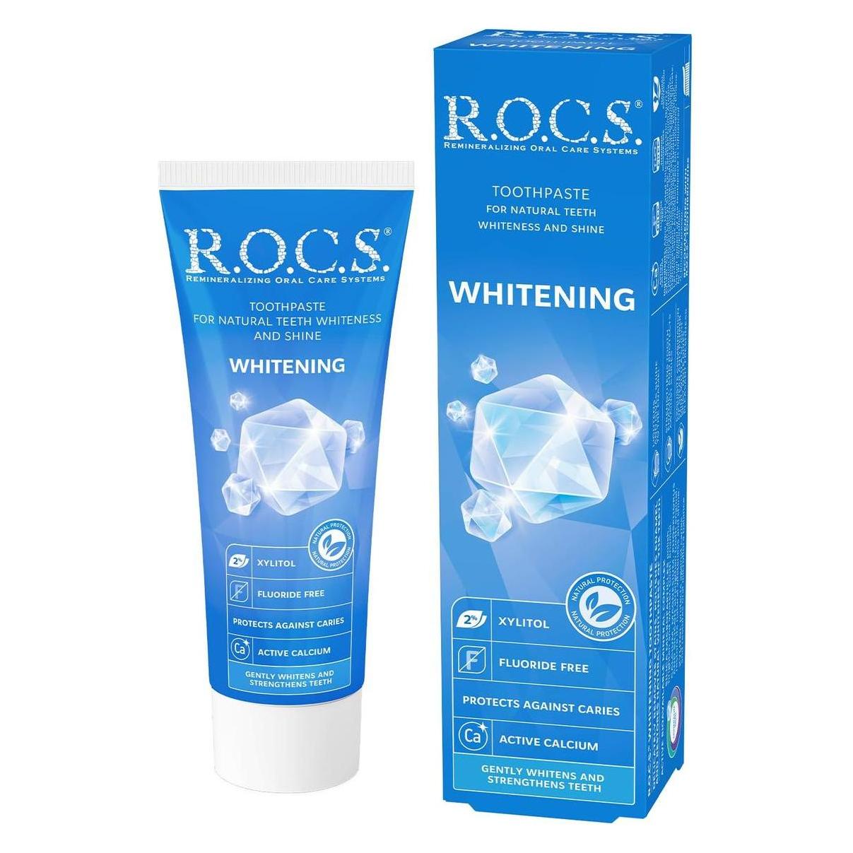R.o.c.s. ROCS PASTA DO ZĘBÓW WHITENING 75ml pasta (75 ml) (69684711)