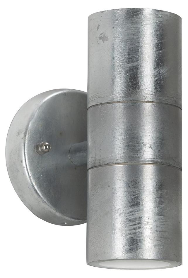 KS Verlichting Muurspot Up & Down Wandlamp Verzinkt