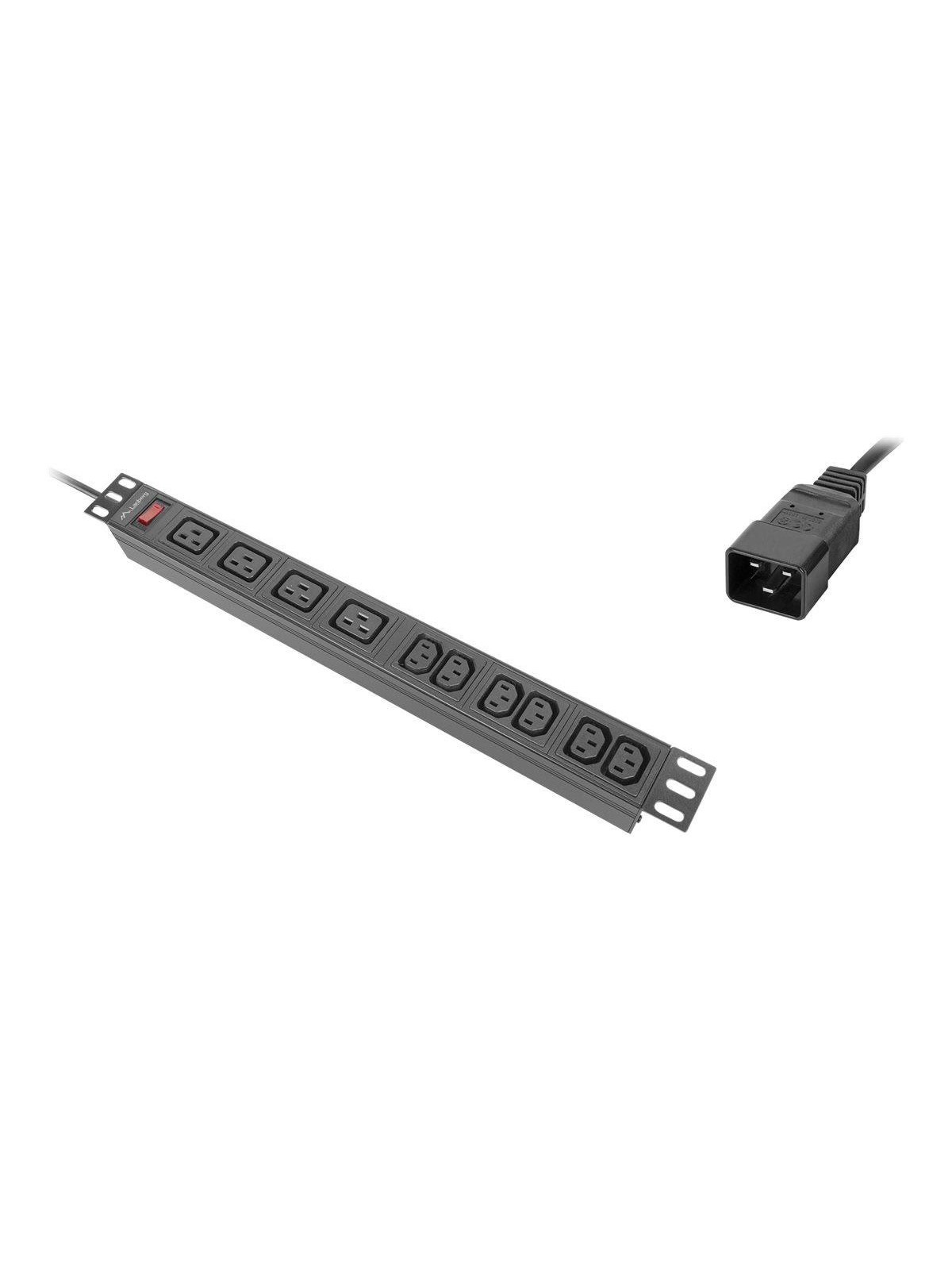 Lanberg - power distribution strip - 4000 watt