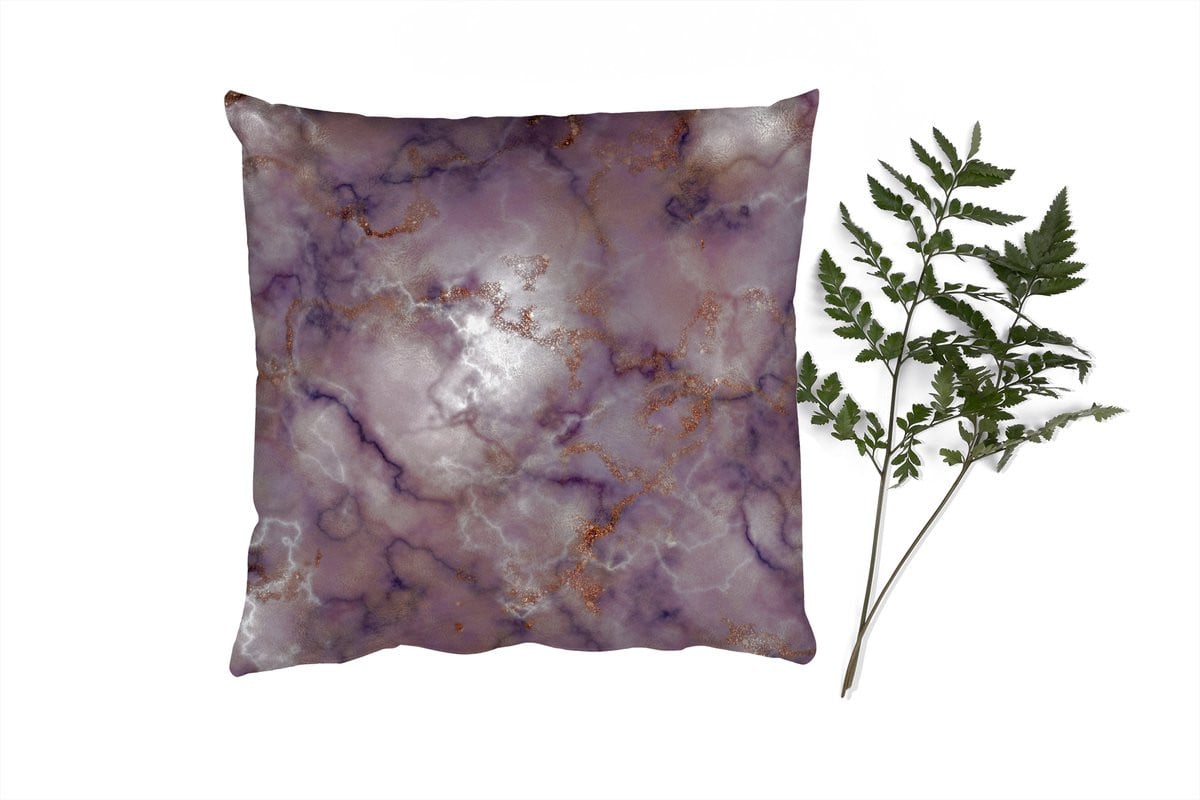 PillowMonkey Sierenkussen Agaat Abstract Edelstenen Mix - 45 x 45 cm
