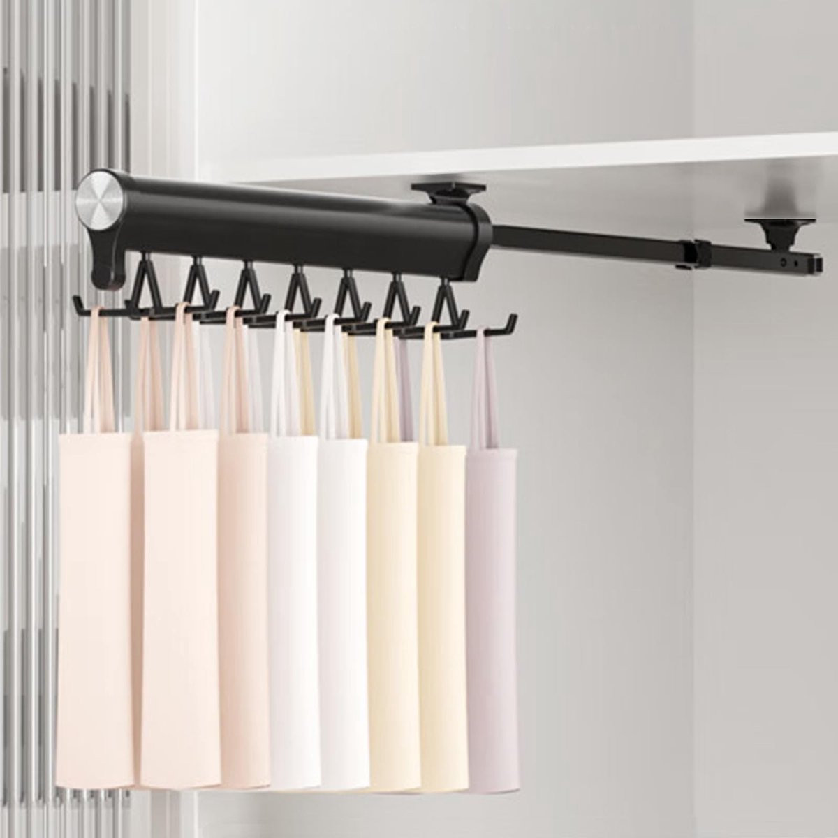 Solidchoice - Verstelbaar kledingrek van aluminium legering