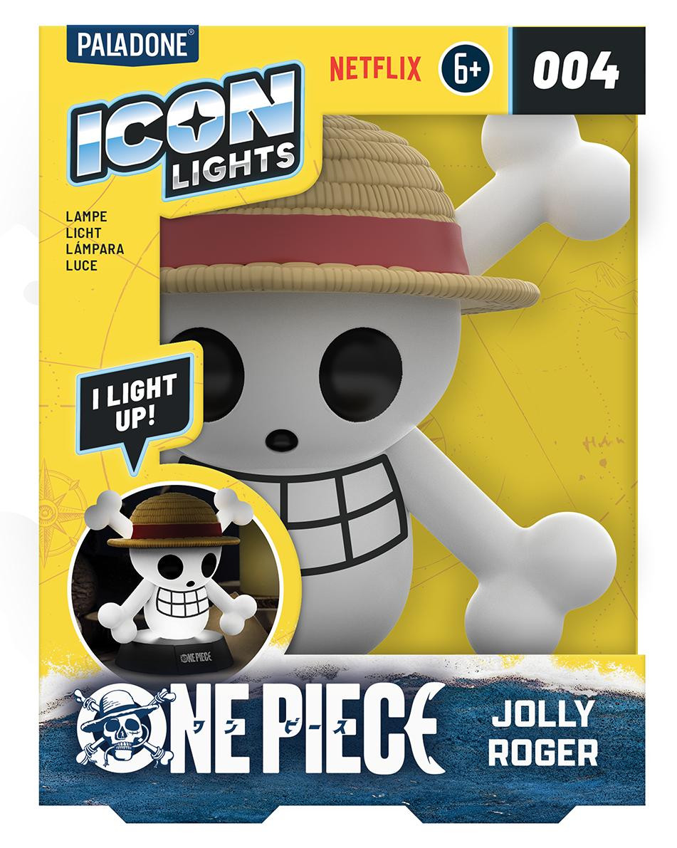Paladone One Piece Iconische Jolly Roger Nachtlamp voor Volwassenen