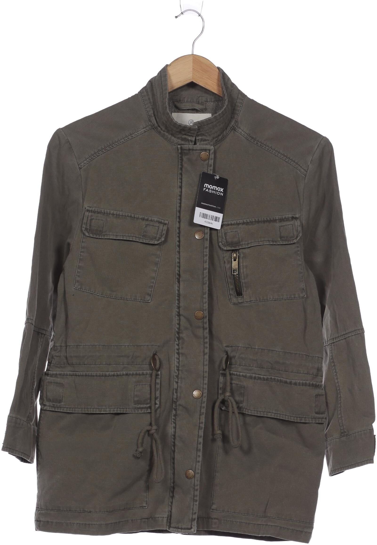 Review Damen Jacke, Grün, Gr. XS, Baumwolle - Second Hand