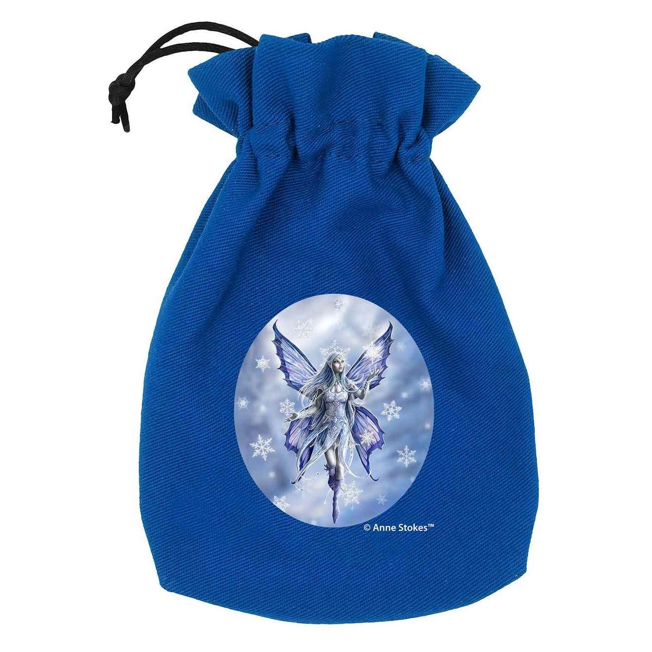 Q Workshop Anne Stokes Würfelbeutel Snow Fairy (QWSBAST207)
