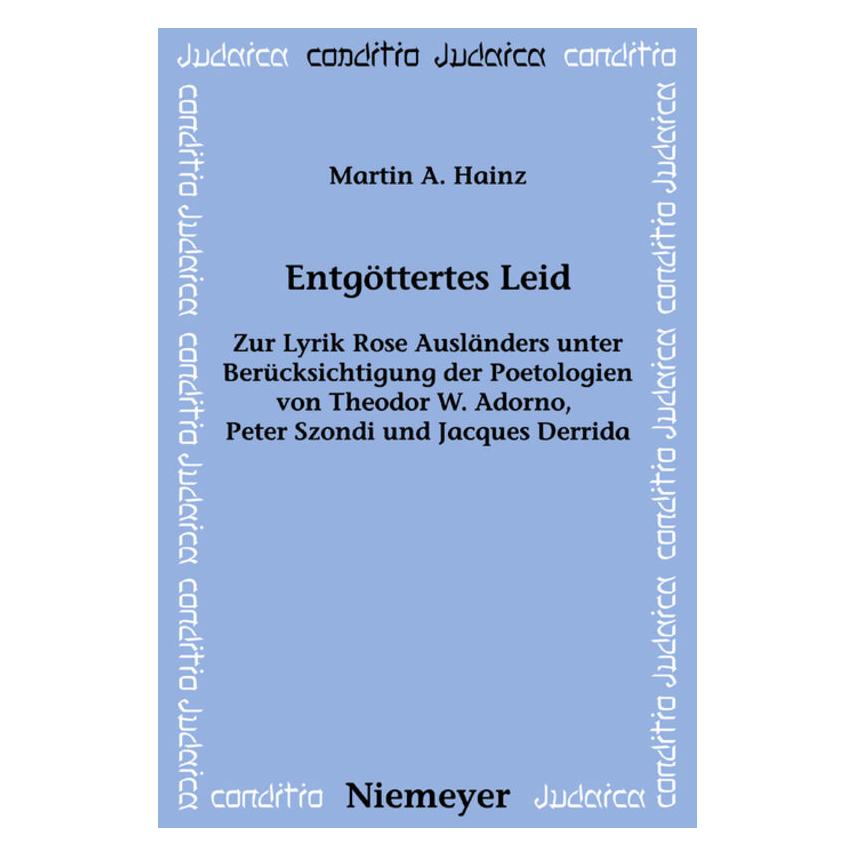 Niemeyer, Tübingen Entgöttertes Leid (Deutsch, Hardcover, Martin A. Hainz) (55188578)