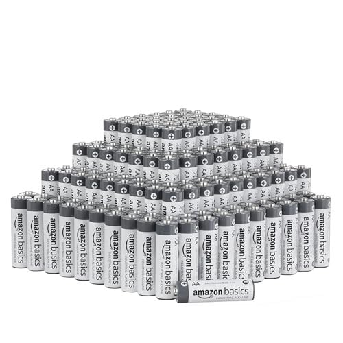 Amazon Basics 200 stuks industriële AA-alkalinebatterijen, 1,5 volt