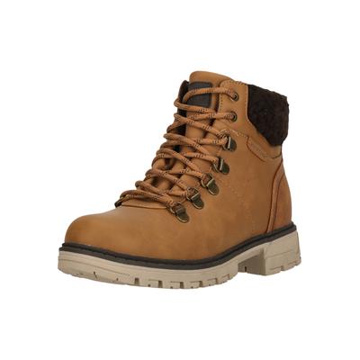 Stiefel WHISTLER "Perilly", Damen, Gr. 41, braun (beige), Kunstfaser, Lederimitat, Schuhe Stiefel, mit wärmendem Teddyfutter