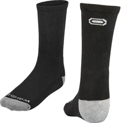 Zoom Herren Golfsocken Crew 3er Pack schwarz
